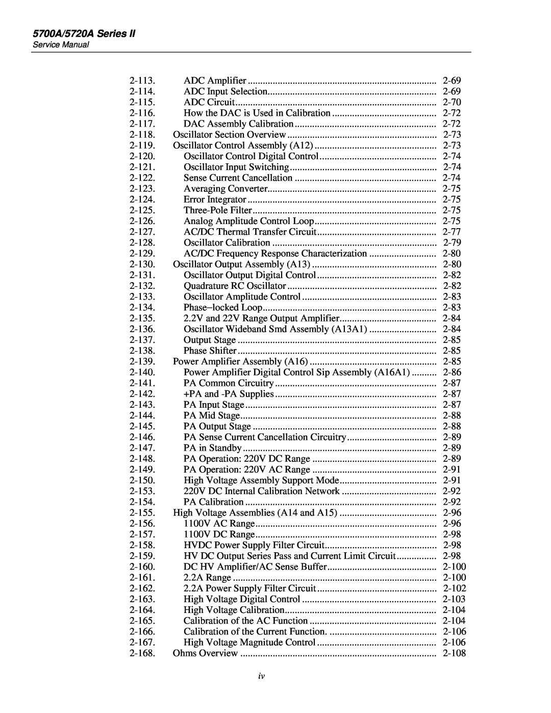 Fluke service manual 5700A/5720A Series, How the DAC is Used in Calibration 