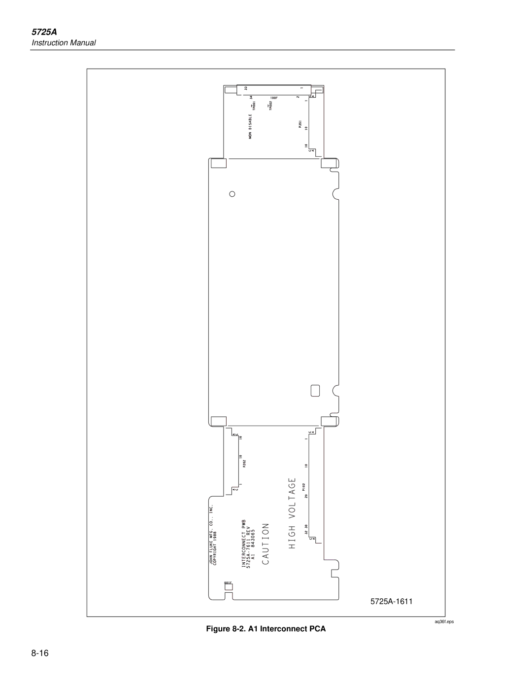 Fluke instruction manual 5725A-1611 