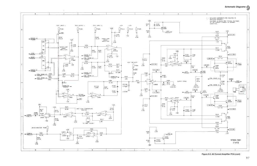 Fluke 5725A instruction manual Schematic Diagrams 