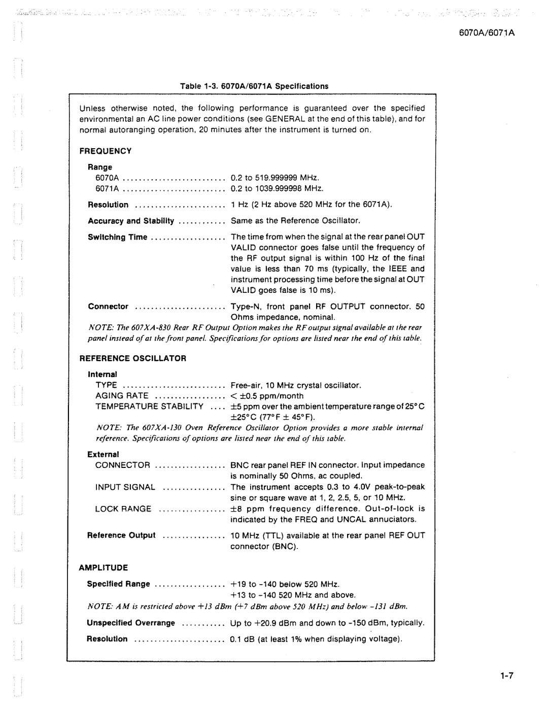 Fluke 6071A manual 