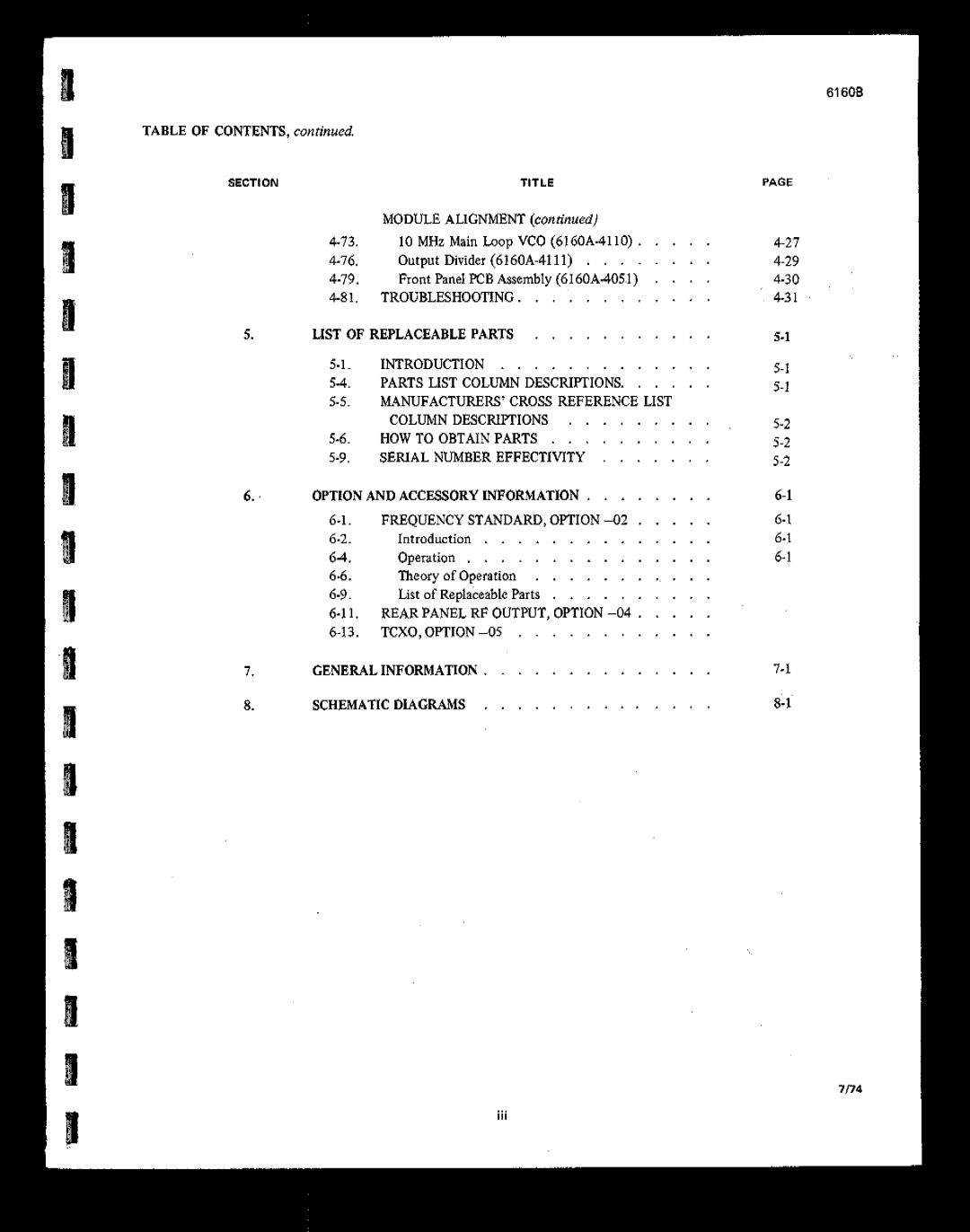 Fluke 6160B manual 