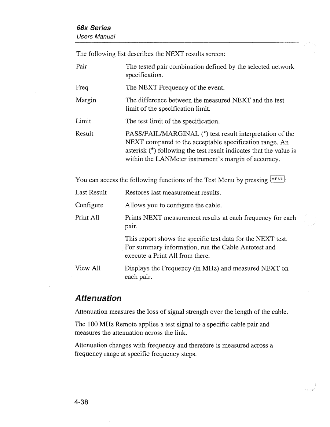 Fluke 68X Series manual 