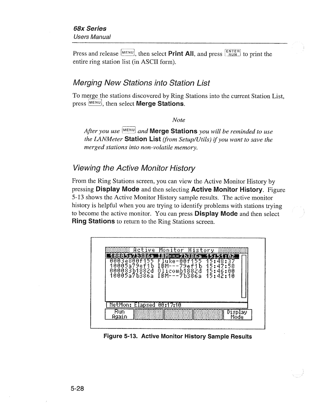 Fluke 68X Series manual 