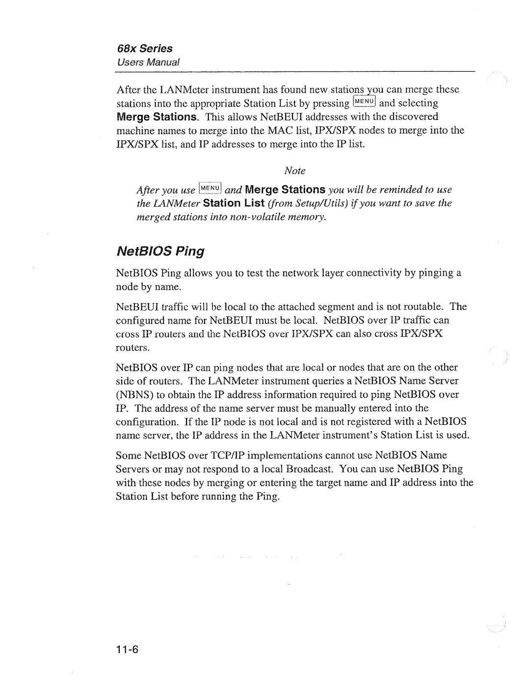 Fluke 68X Series manual 