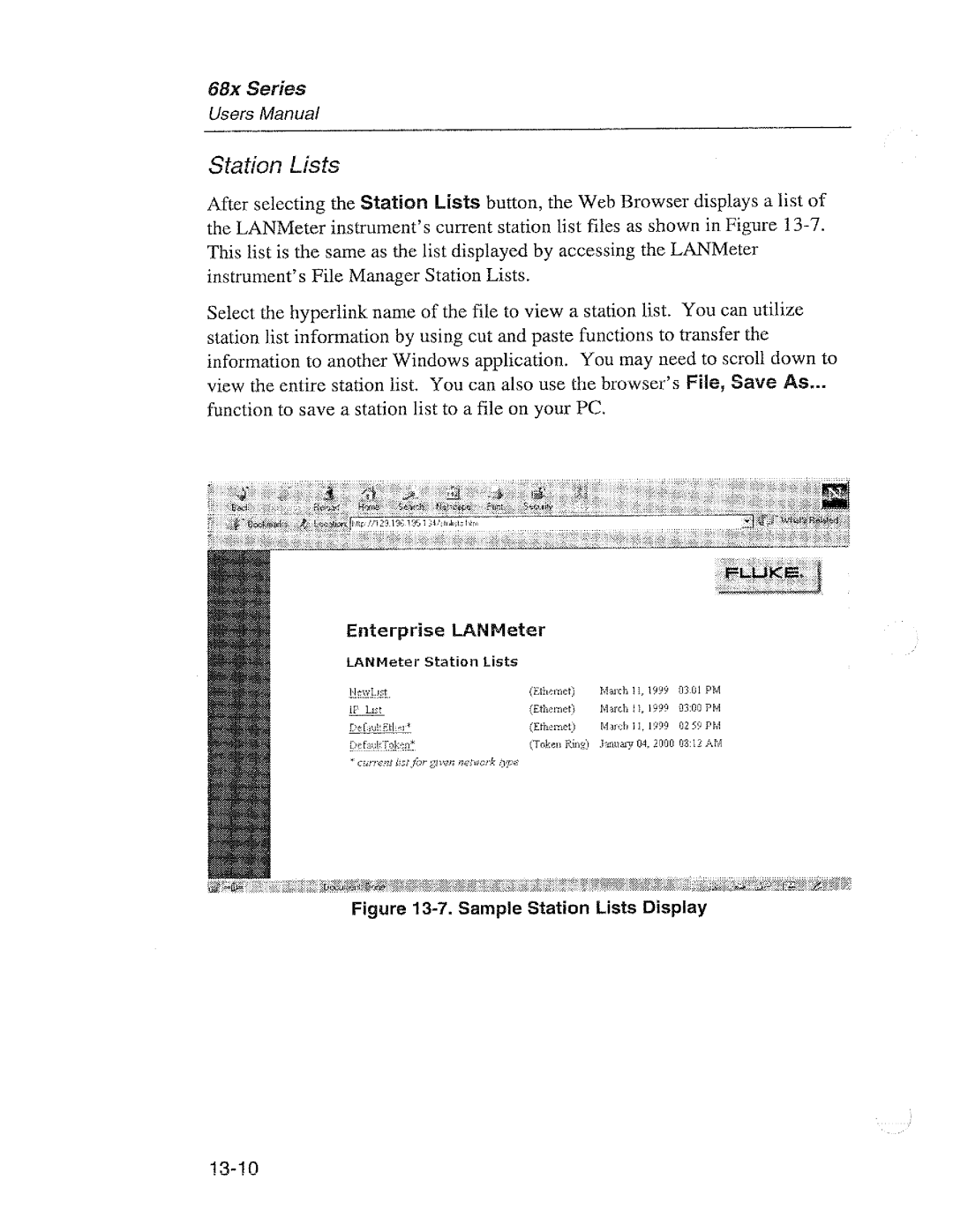 Fluke 68X Series manual 