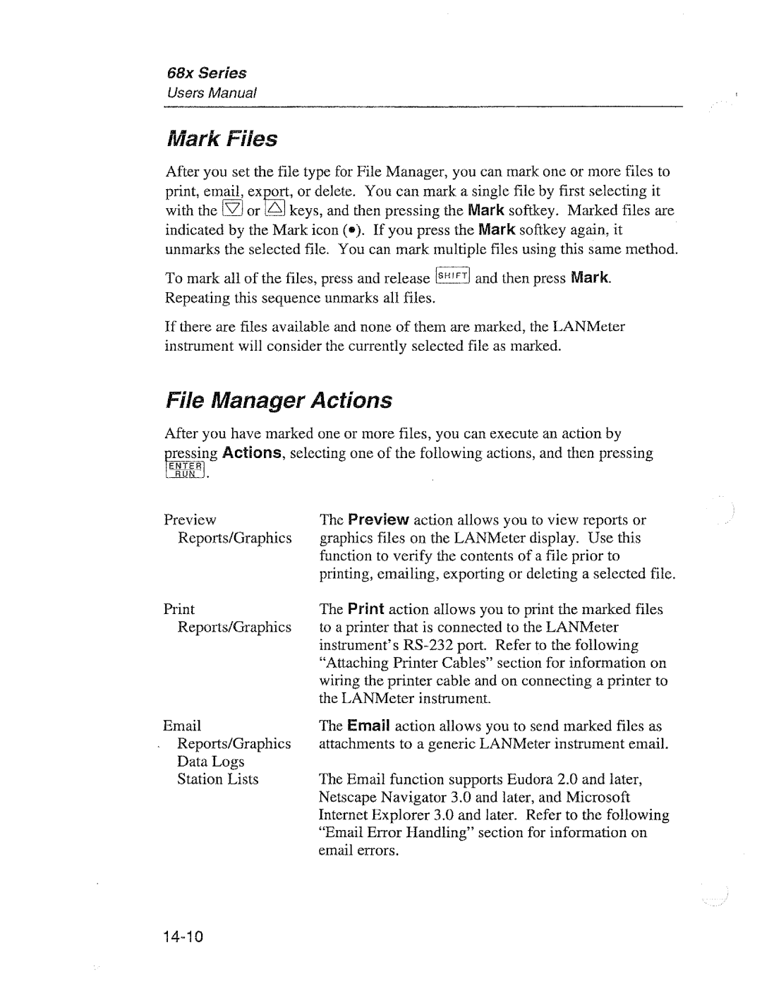 Fluke 68X Series manual 