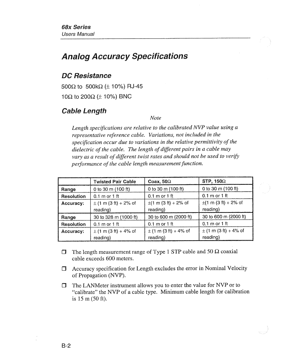 Fluke 68X Series manual 