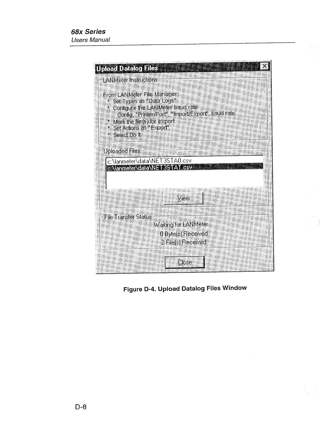 Fluke 68X Series manual 