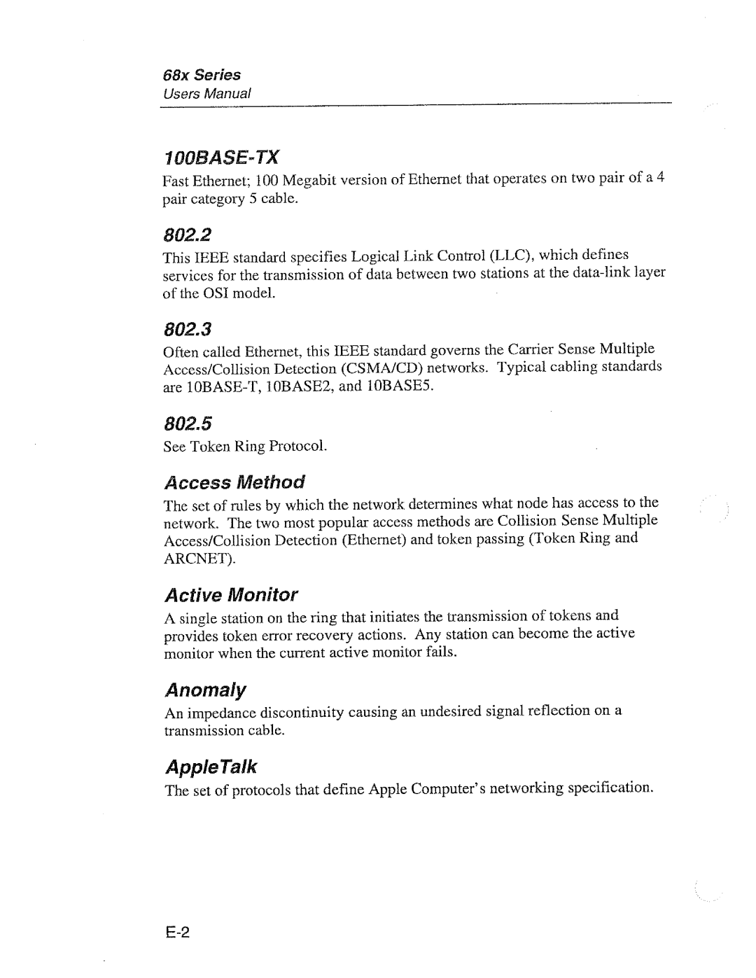 Fluke 68X Series manual 