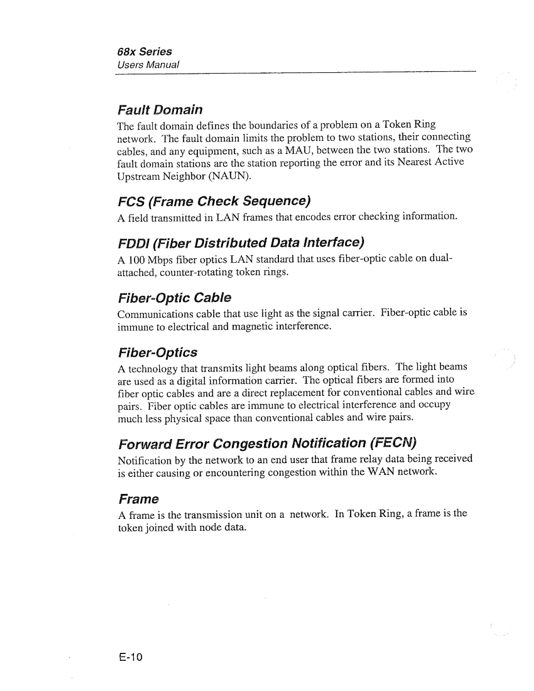 Fluke 68X Series manual 