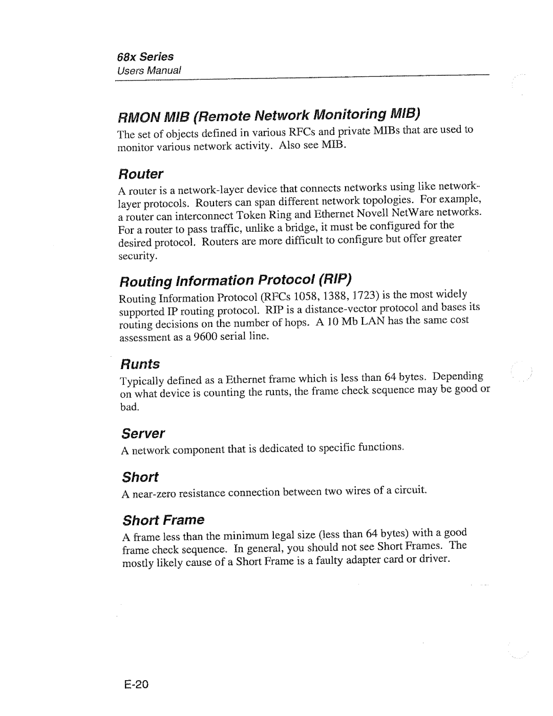 Fluke 68X Series manual 