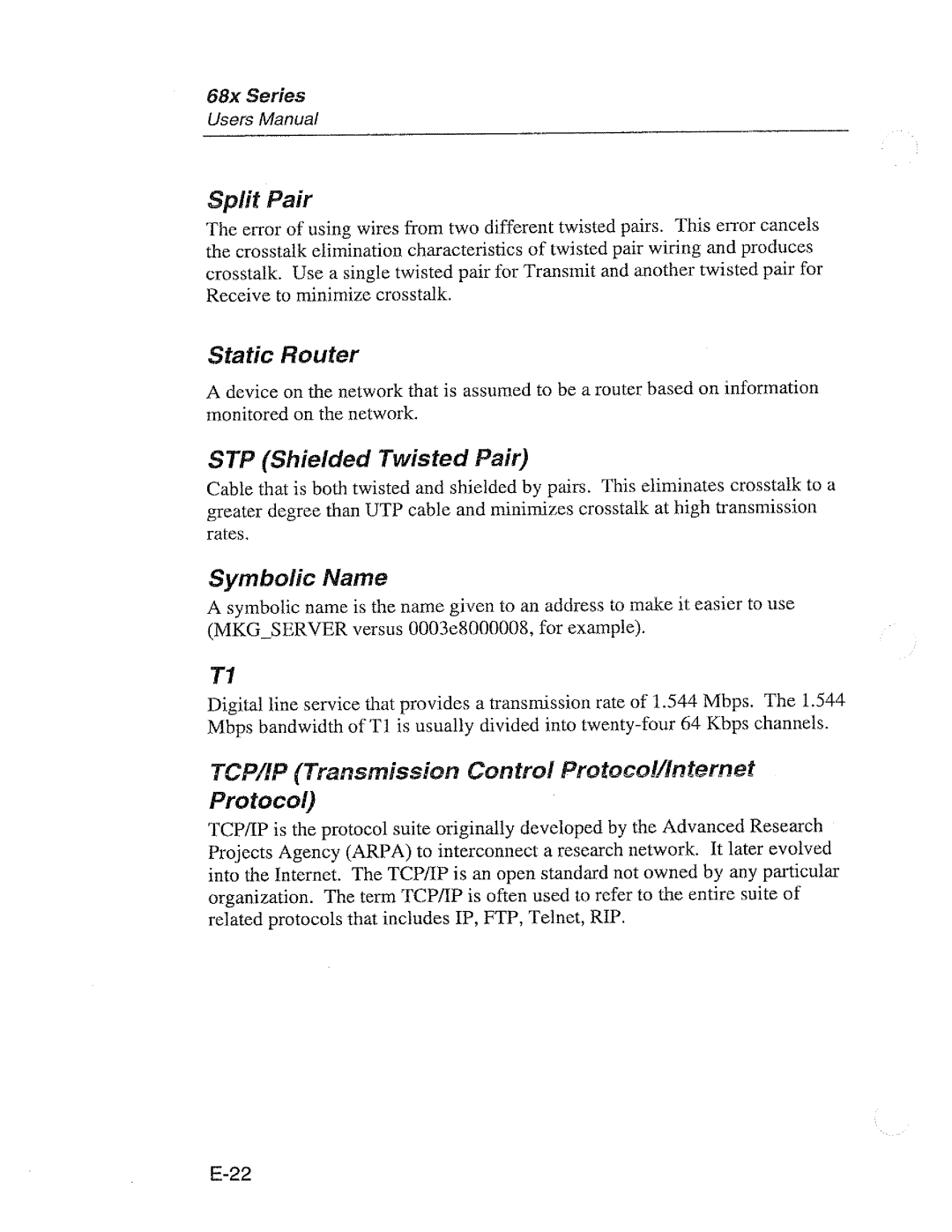 Fluke 68X Series manual 