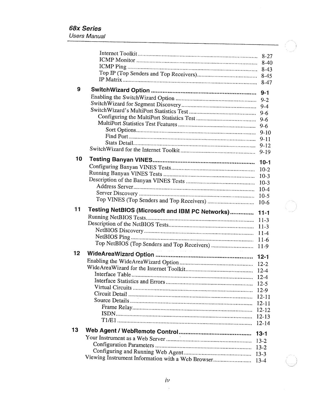 Fluke 68X Series manual 