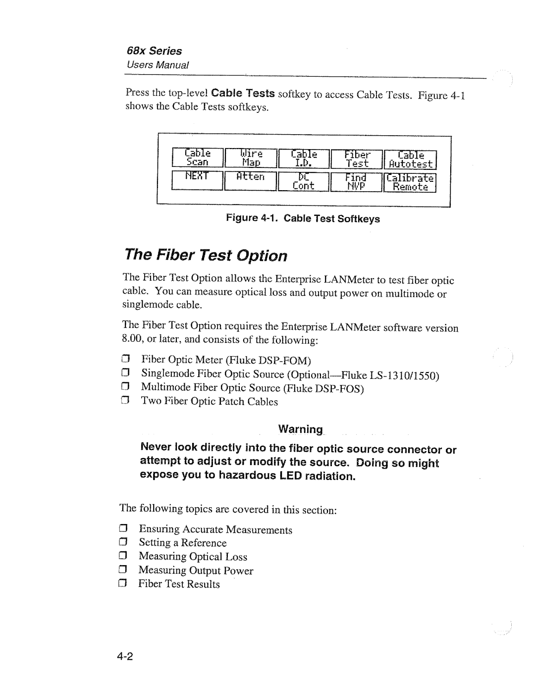 Fluke 68X Series manual 