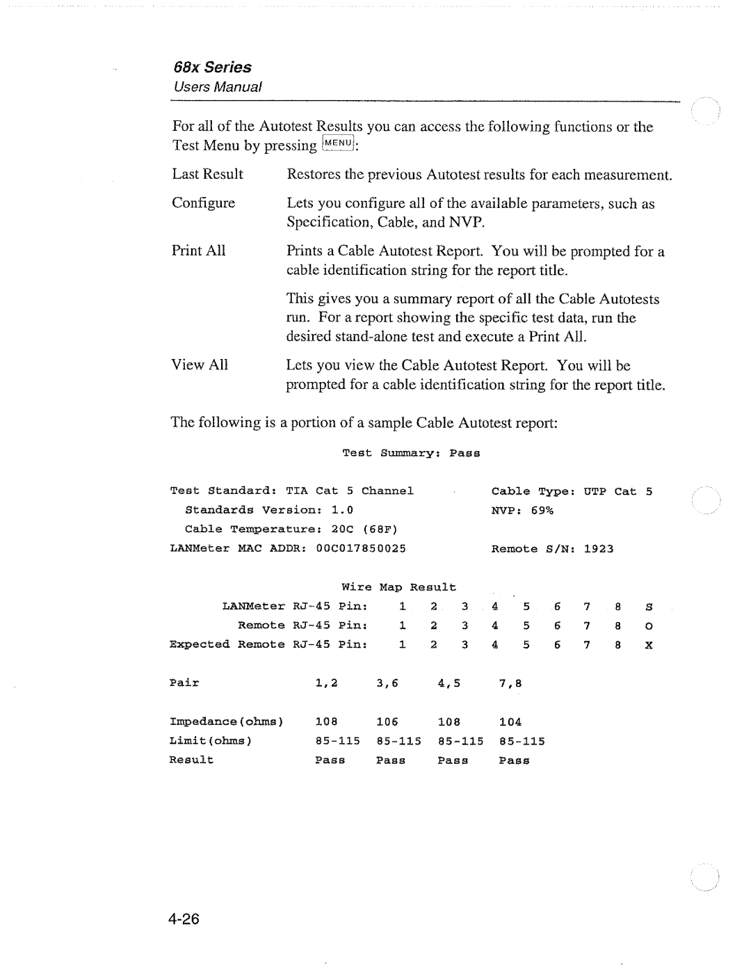 Fluke 68x manual 