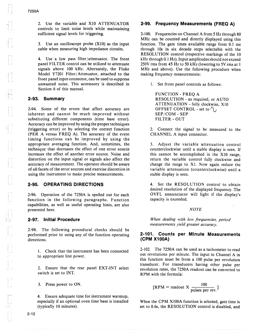 Fluke 7250A manual 