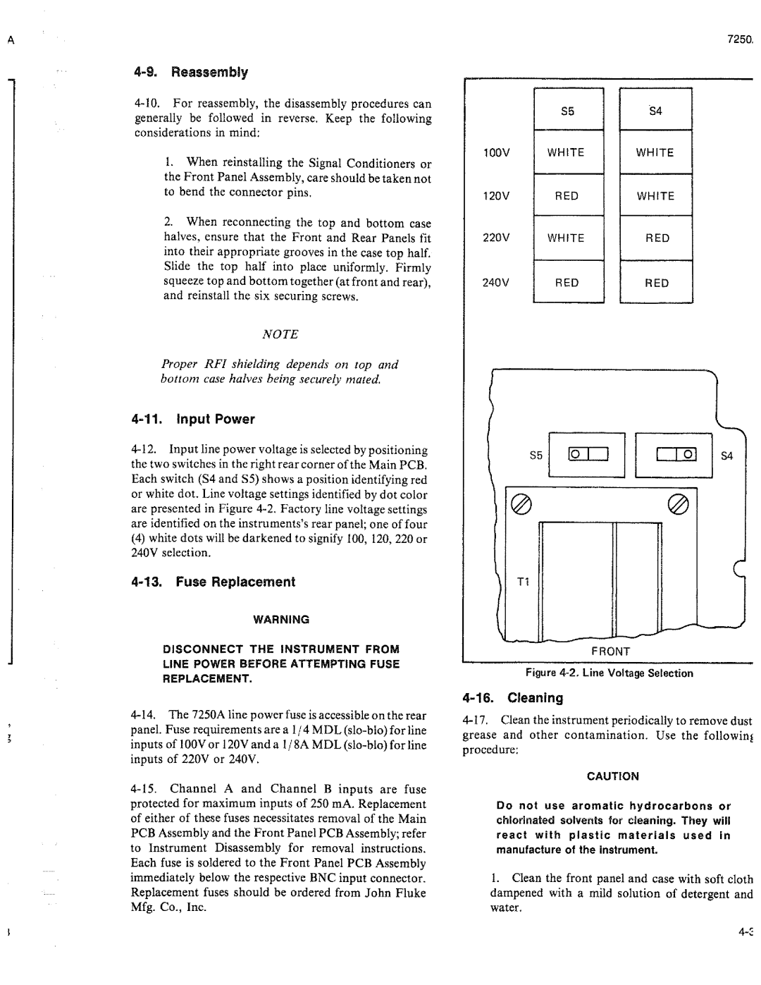 Fluke 7250A manual 