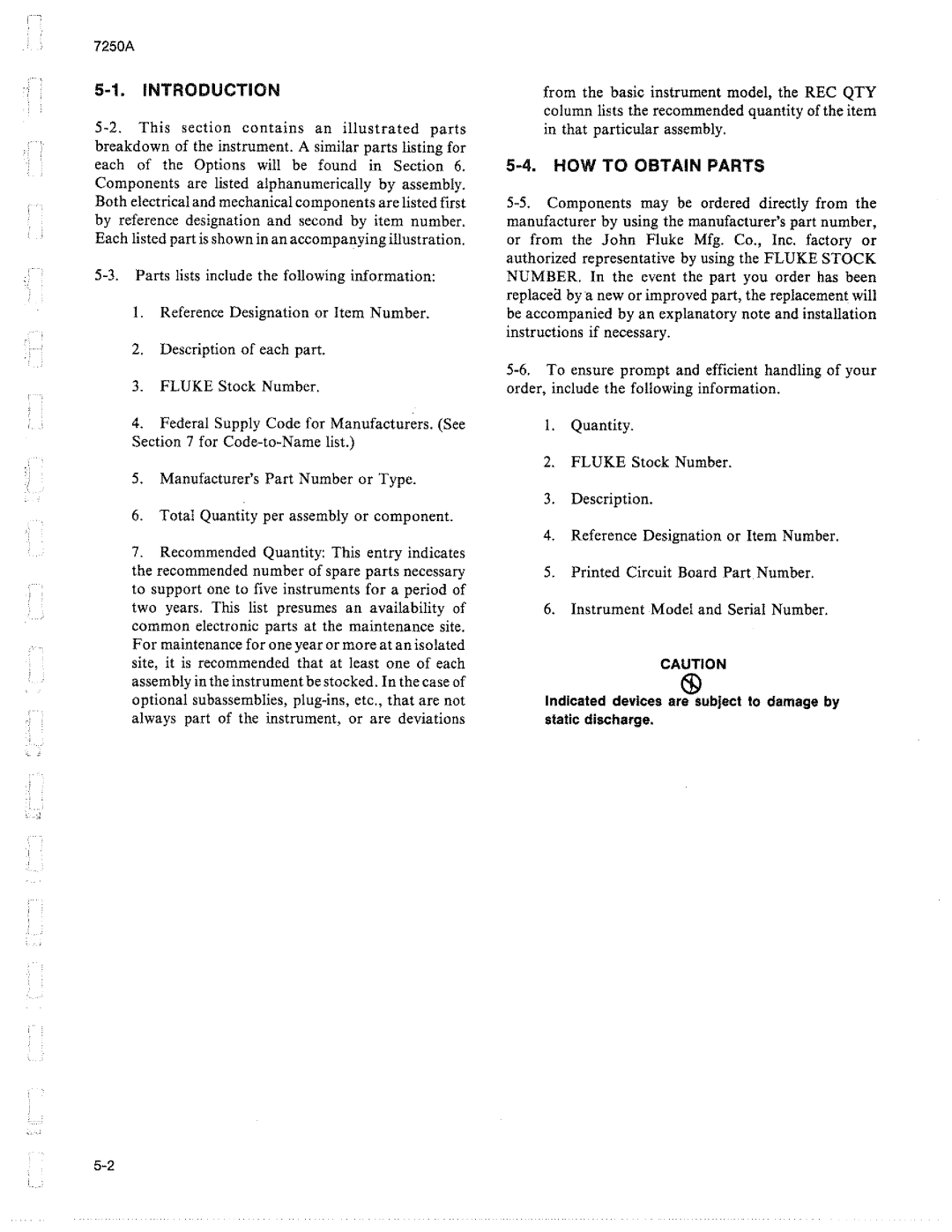 Fluke 7250A manual 