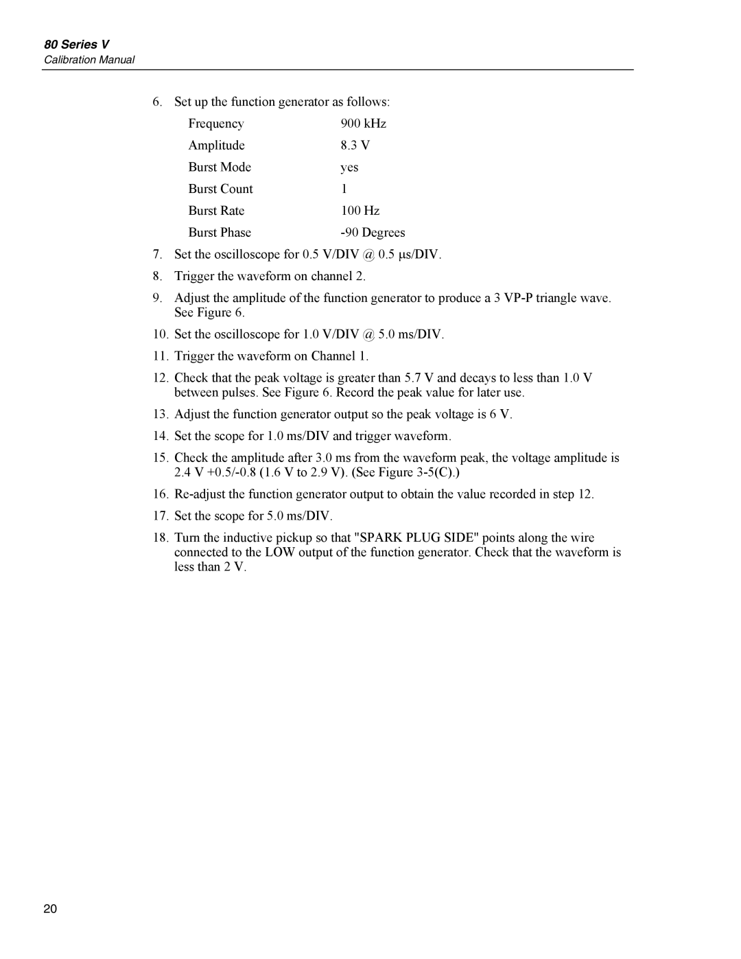 Fluke 80 Series V manual Degrees 