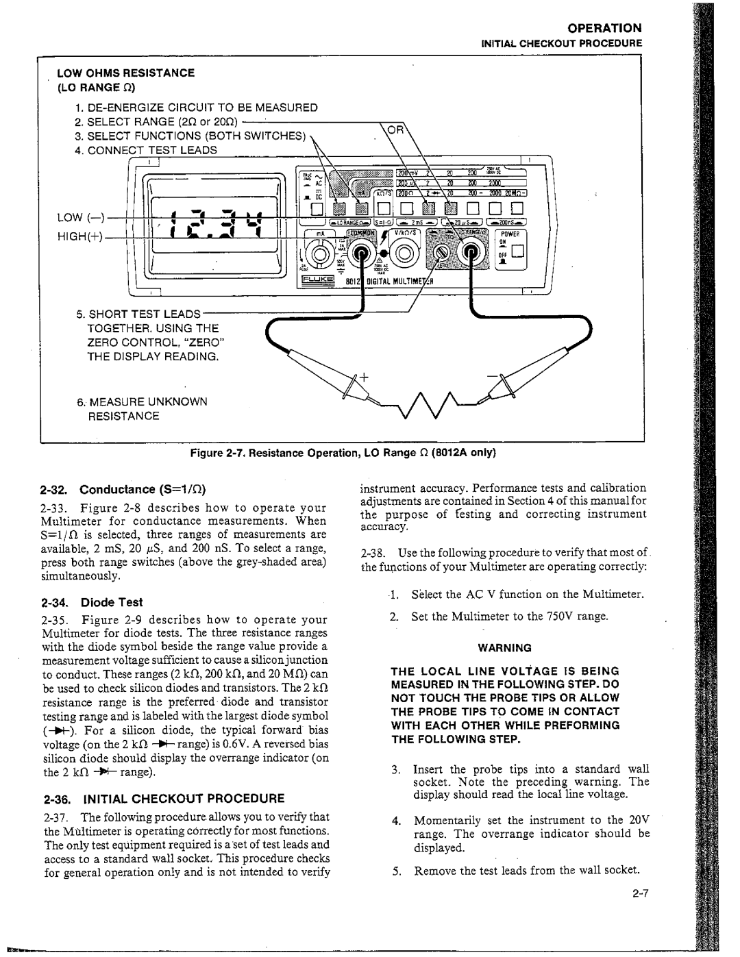 Fluke 8010A manual 