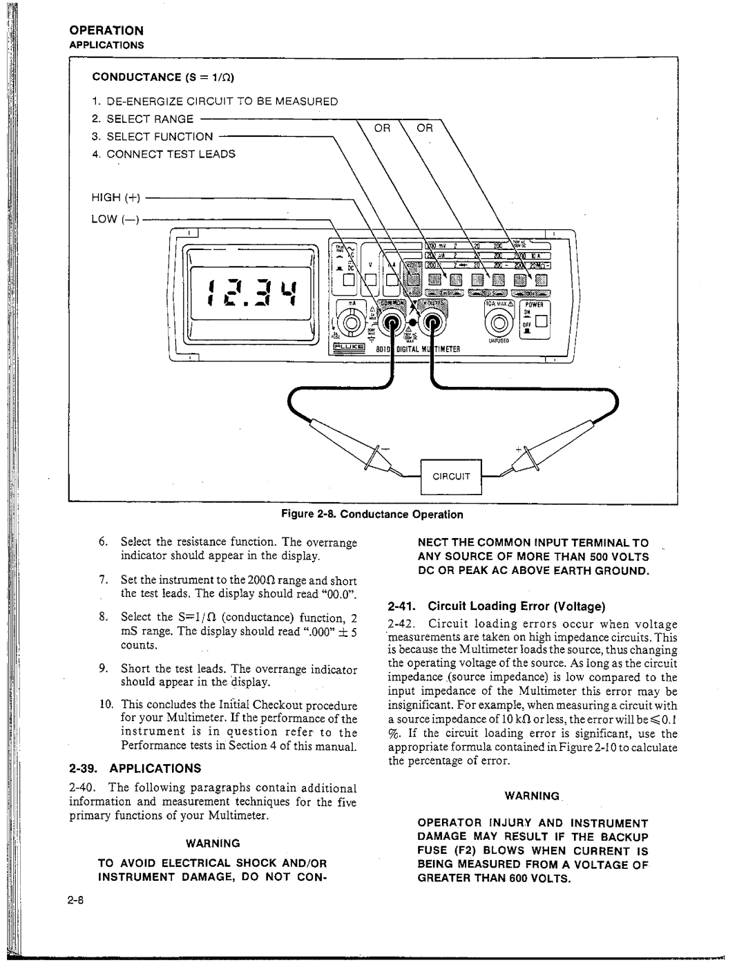 Fluke 8010A manual 