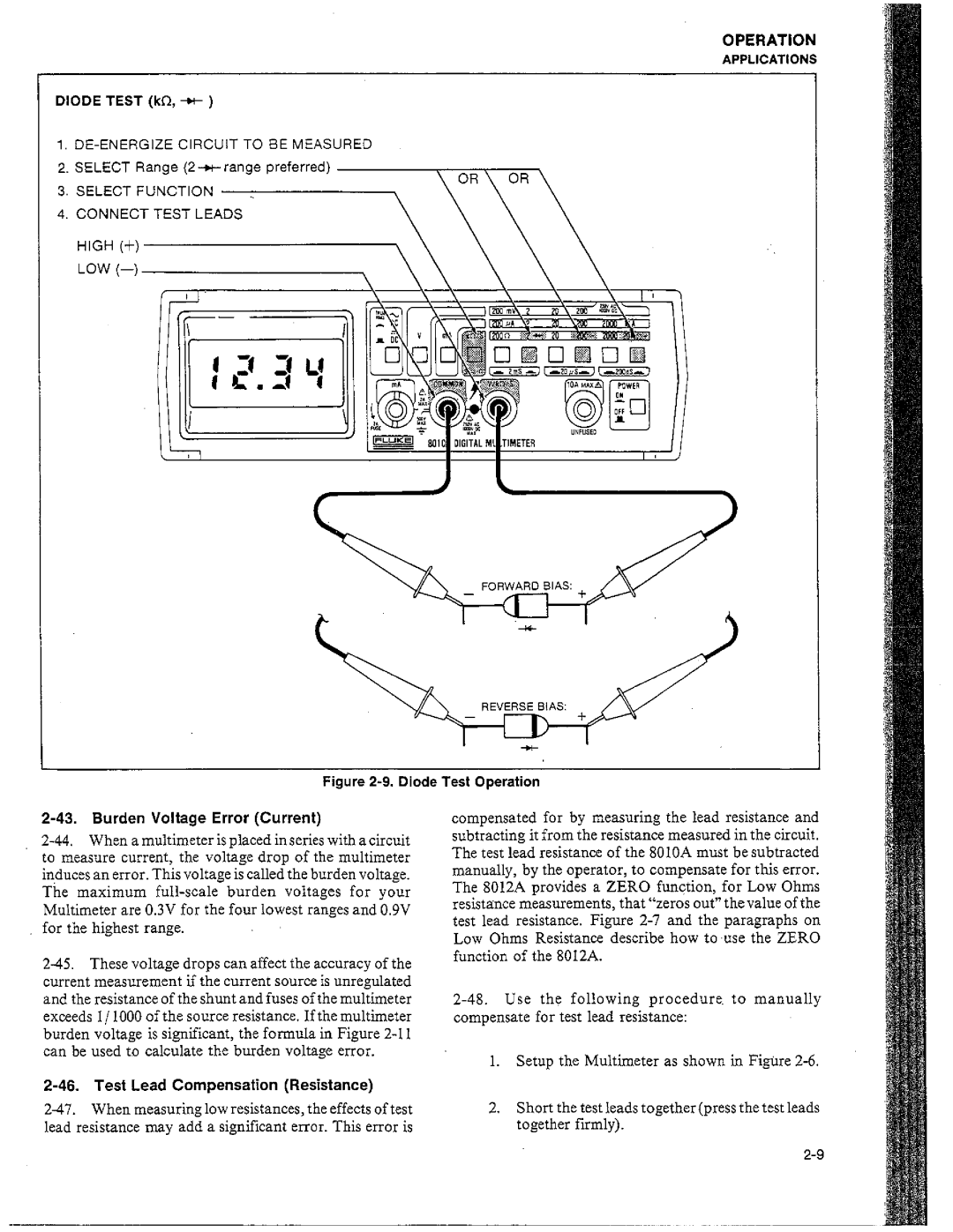 Fluke 8010A manual 