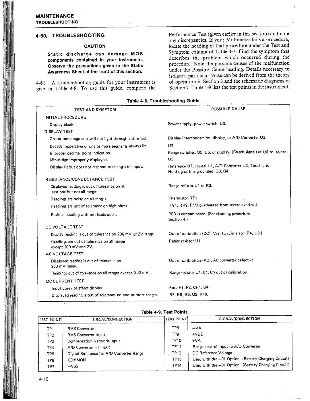 Fluke 8010A manual 