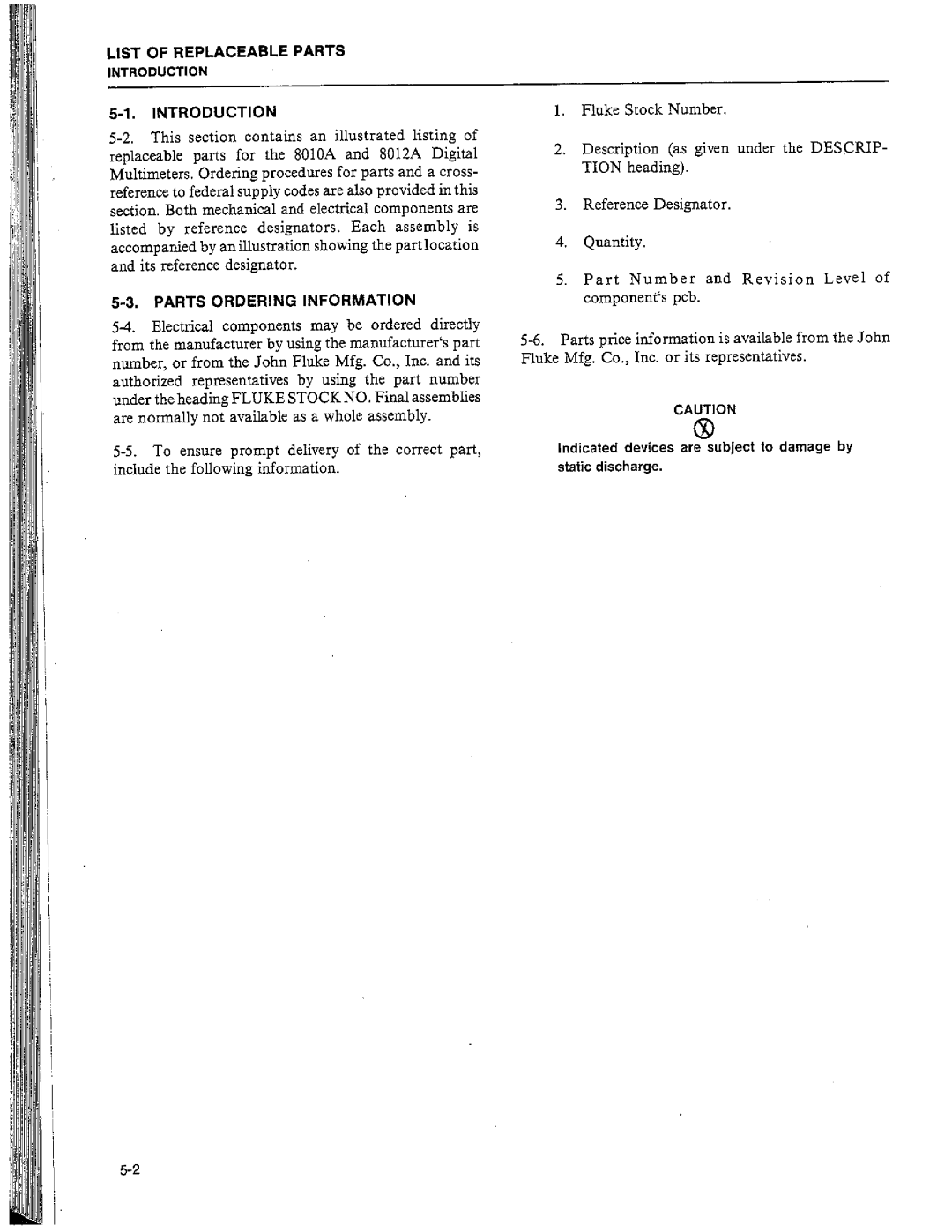 Fluke 8010A manual 