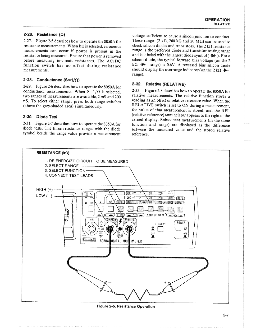 Fluke 8050A manual 