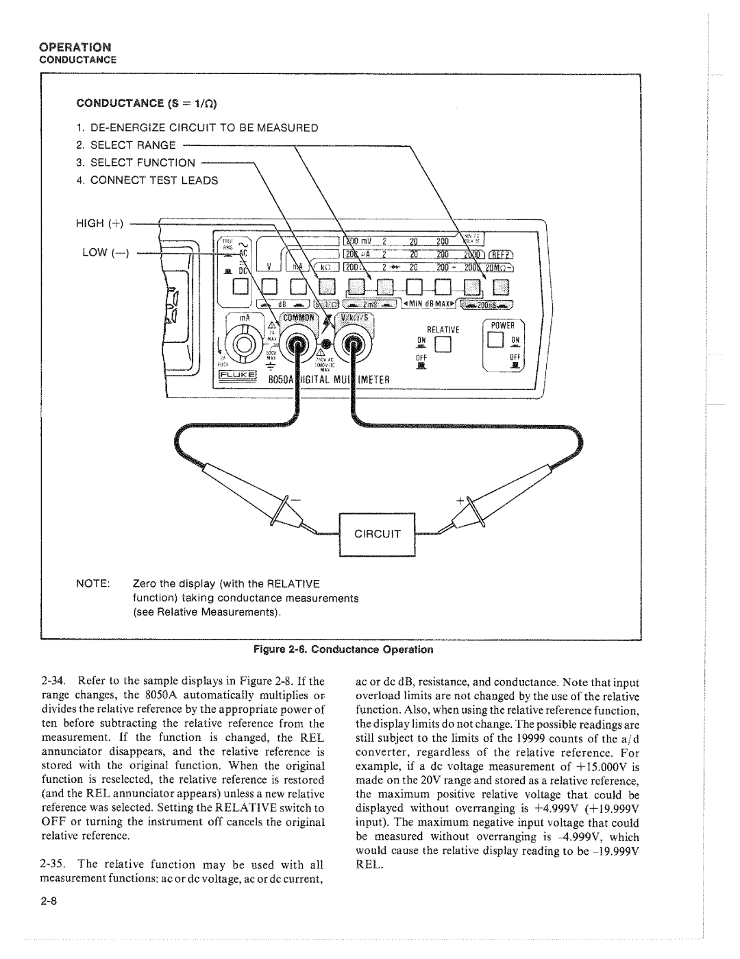 Fluke 8050A manual 