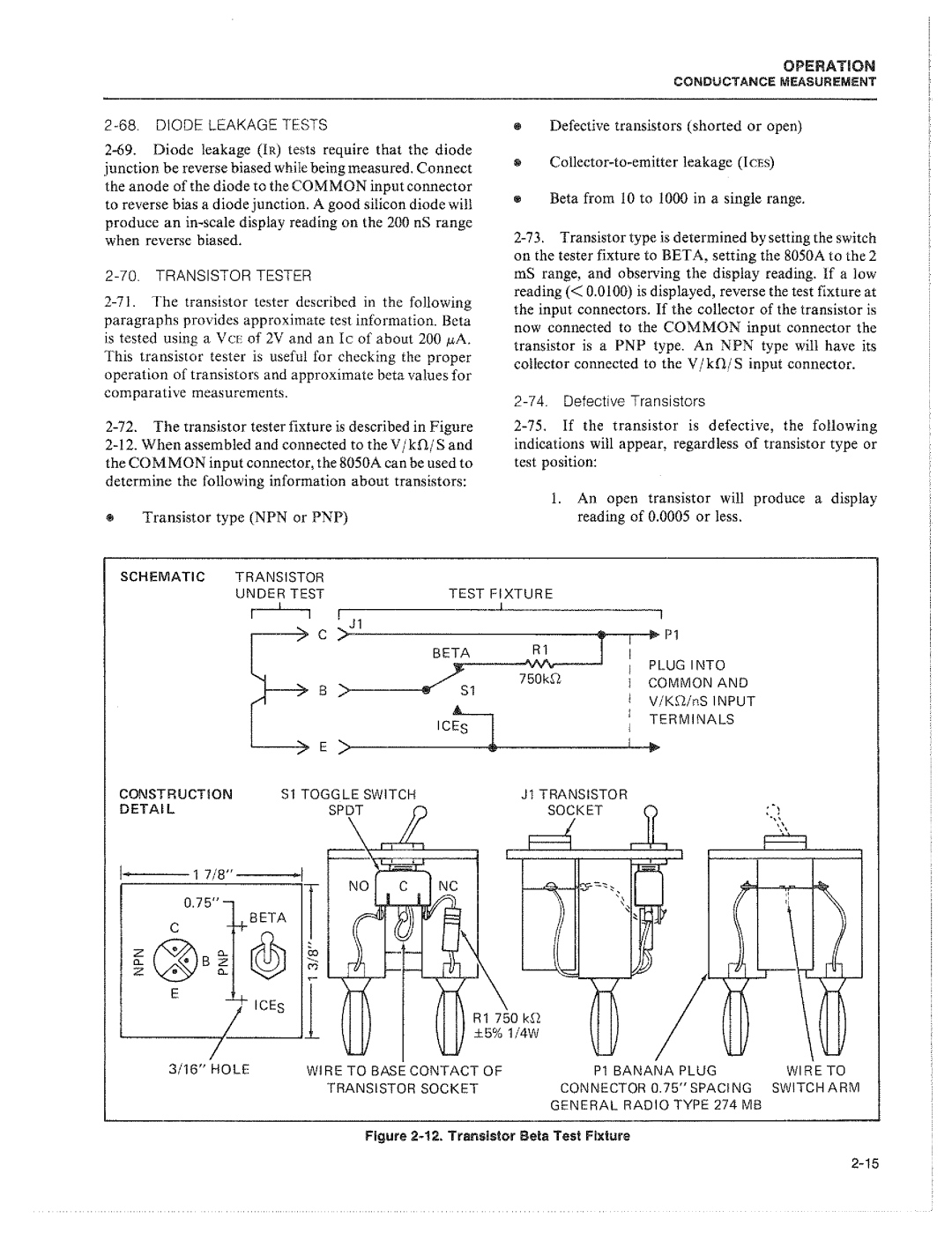 Fluke 8050A manual 