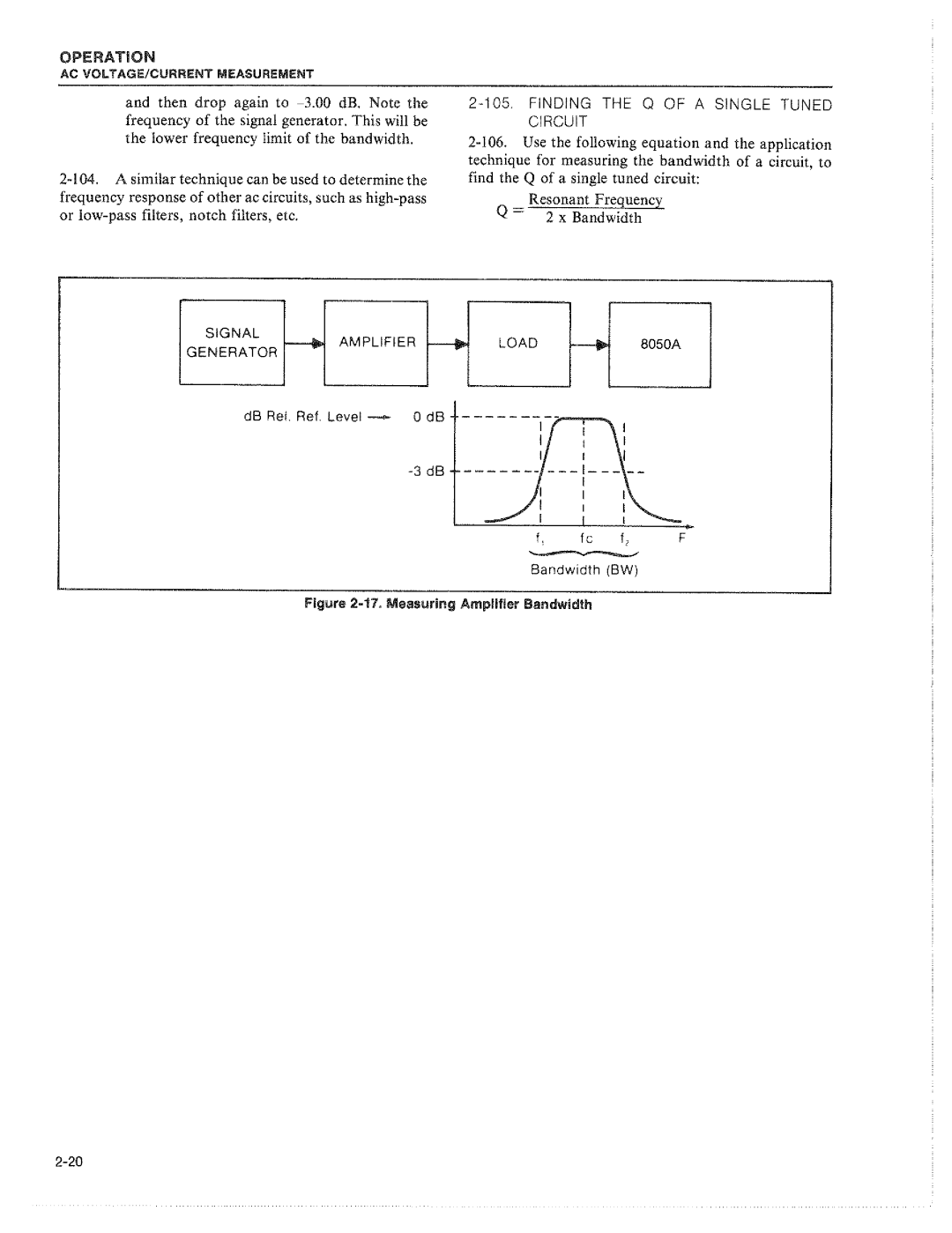 Fluke 8050A manual 