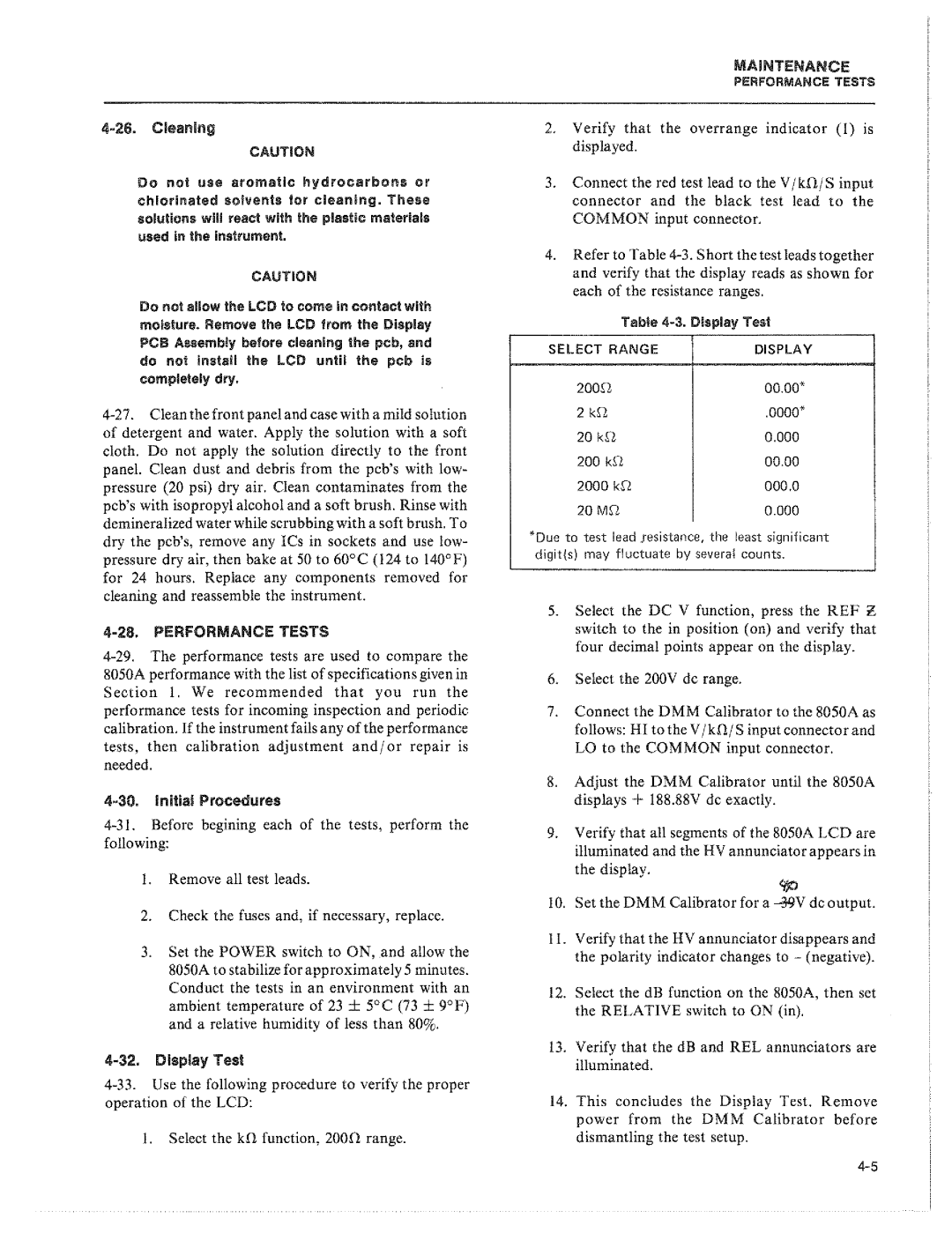 Fluke 8050A manual 