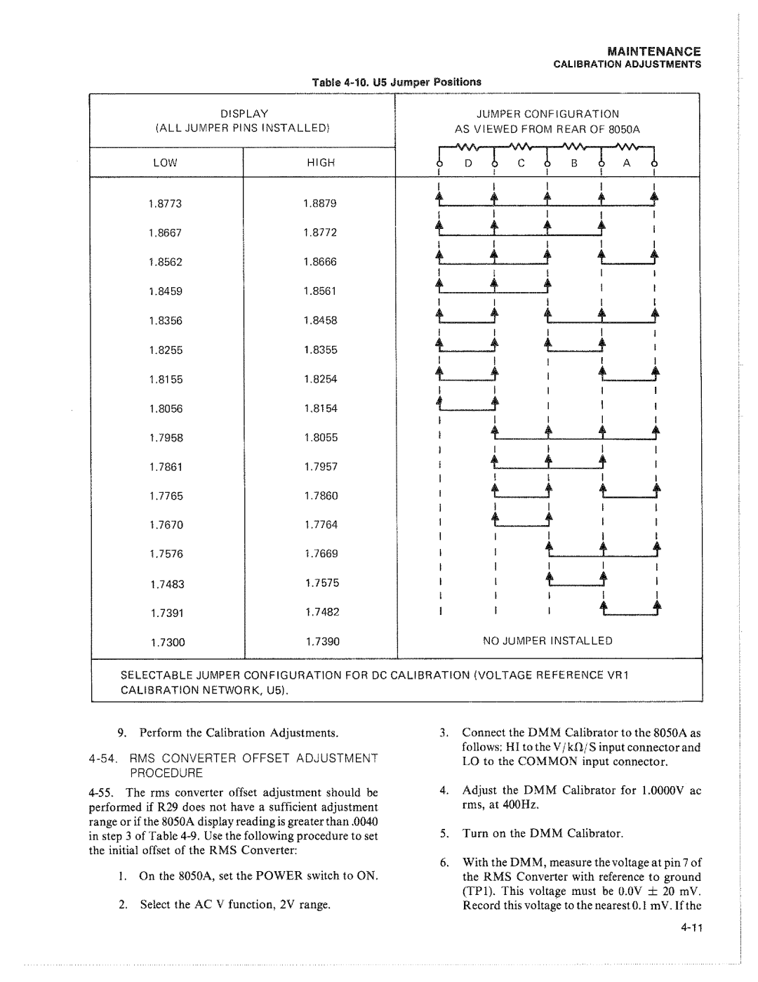 Fluke 8050A manual 