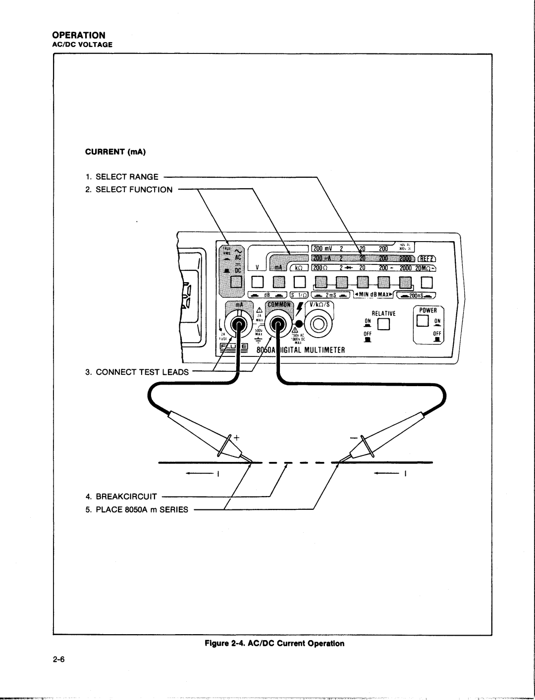 Fluke 8050A manual 