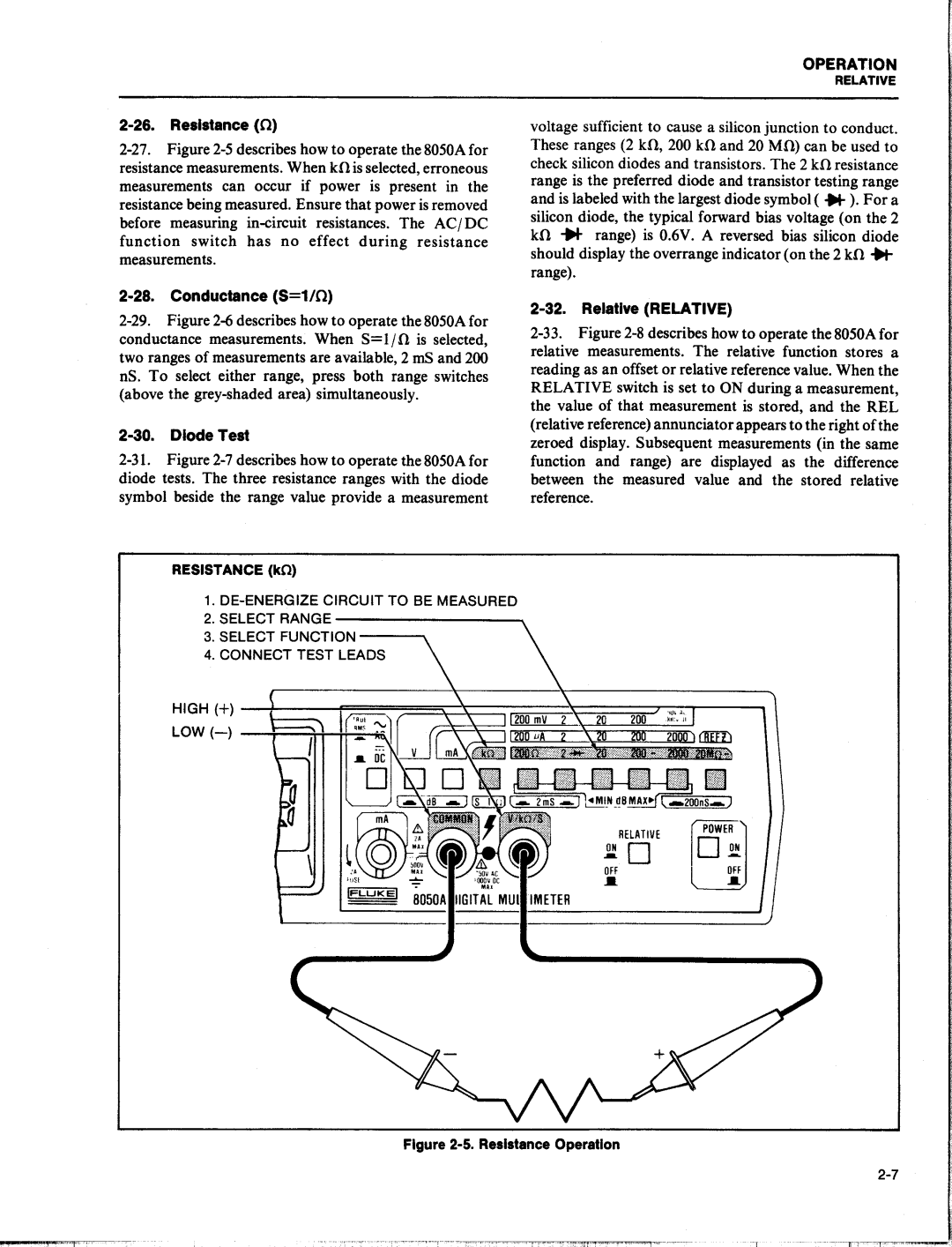 Fluke 8050A manual 