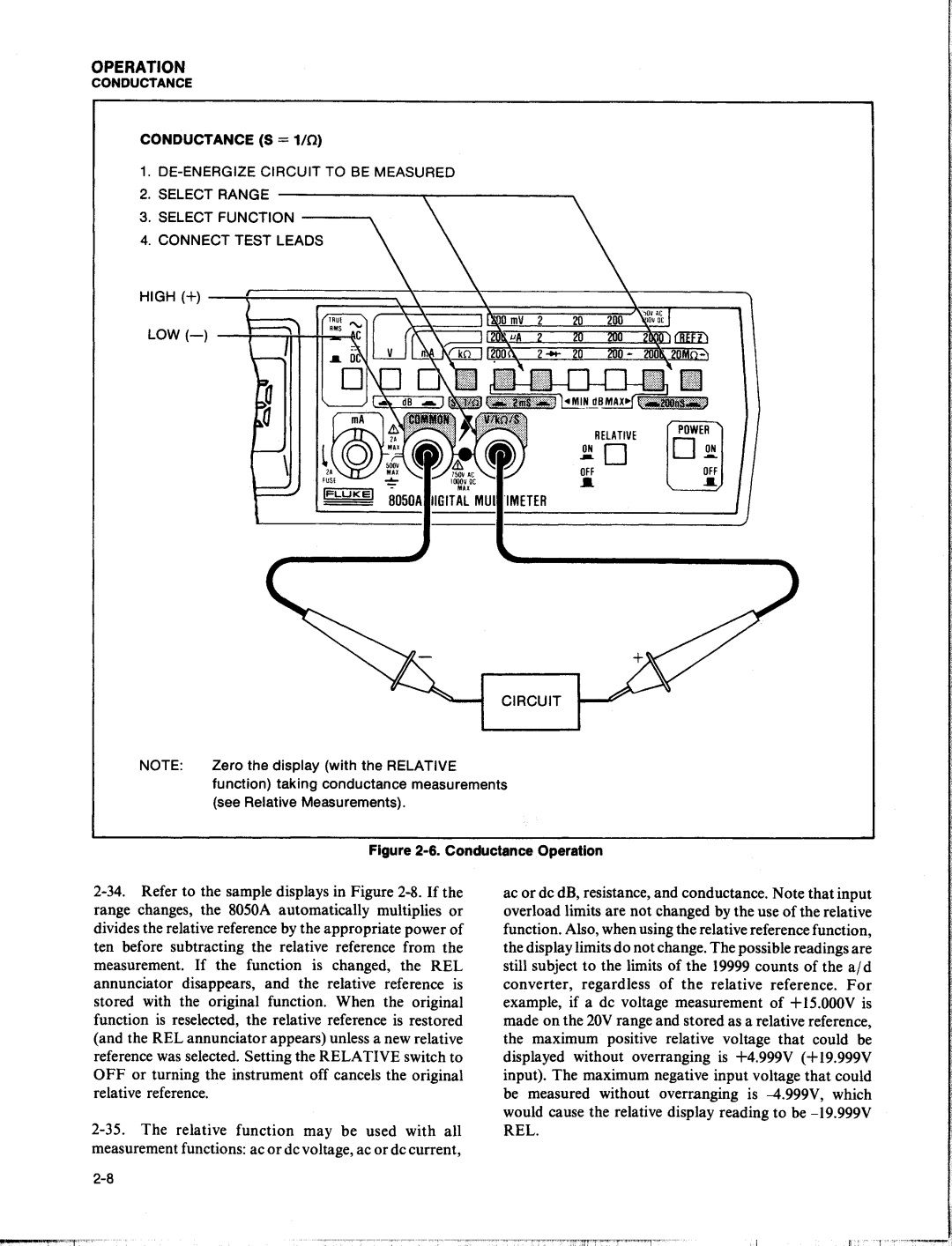 Fluke 8050A manual 