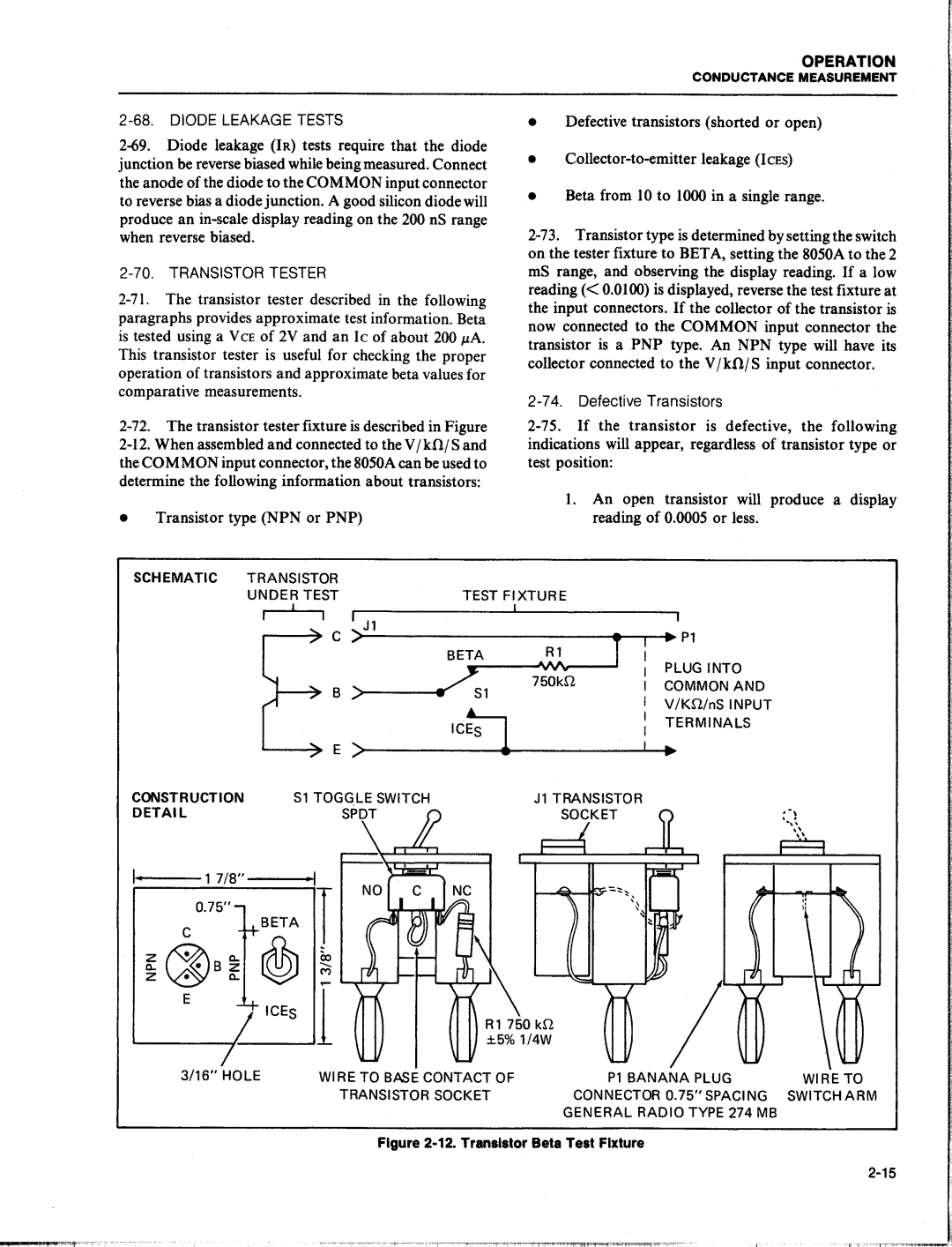 Fluke 8050A manual 