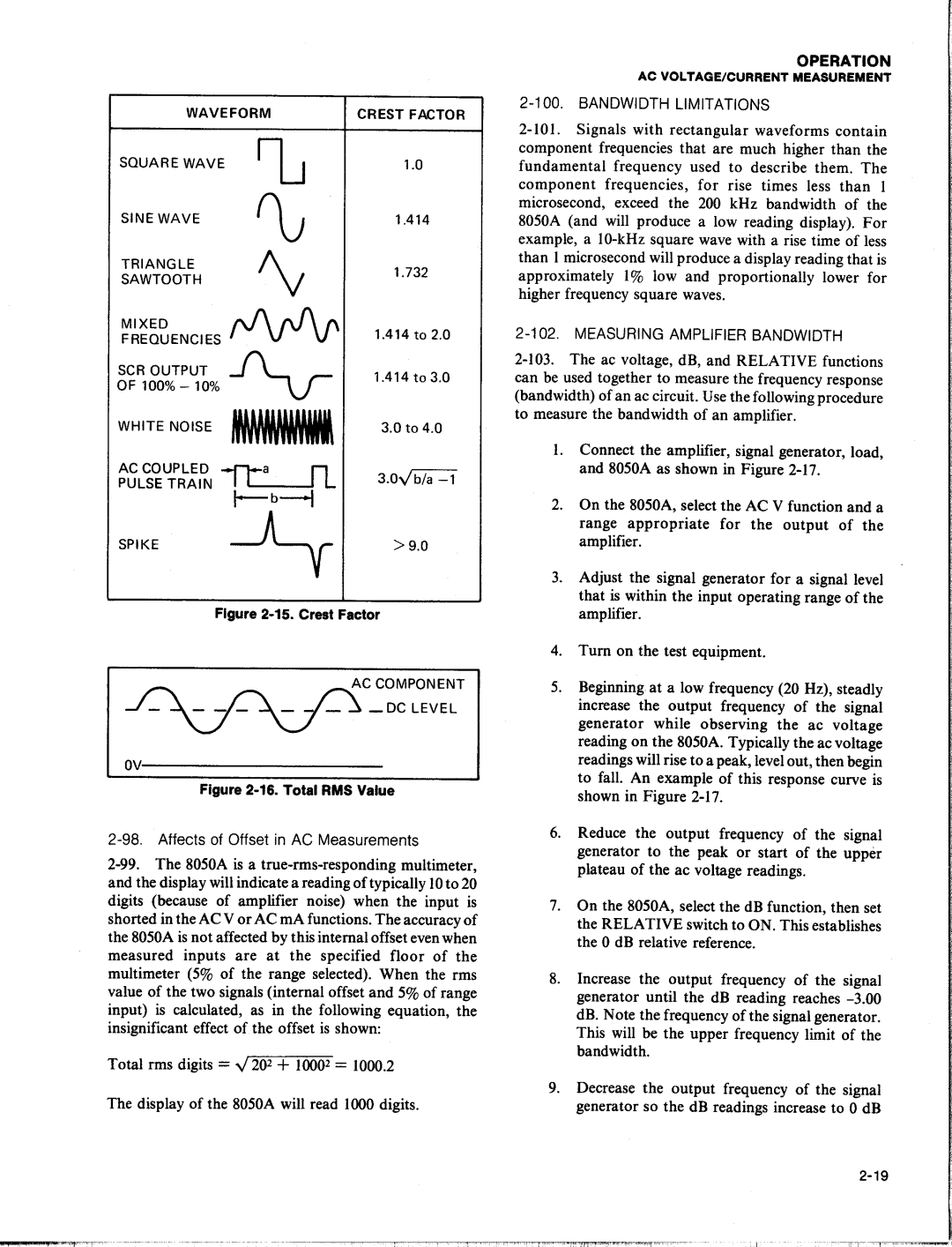 Fluke 8050A manual 