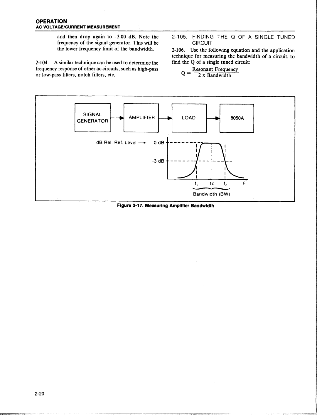 Fluke 8050A manual 