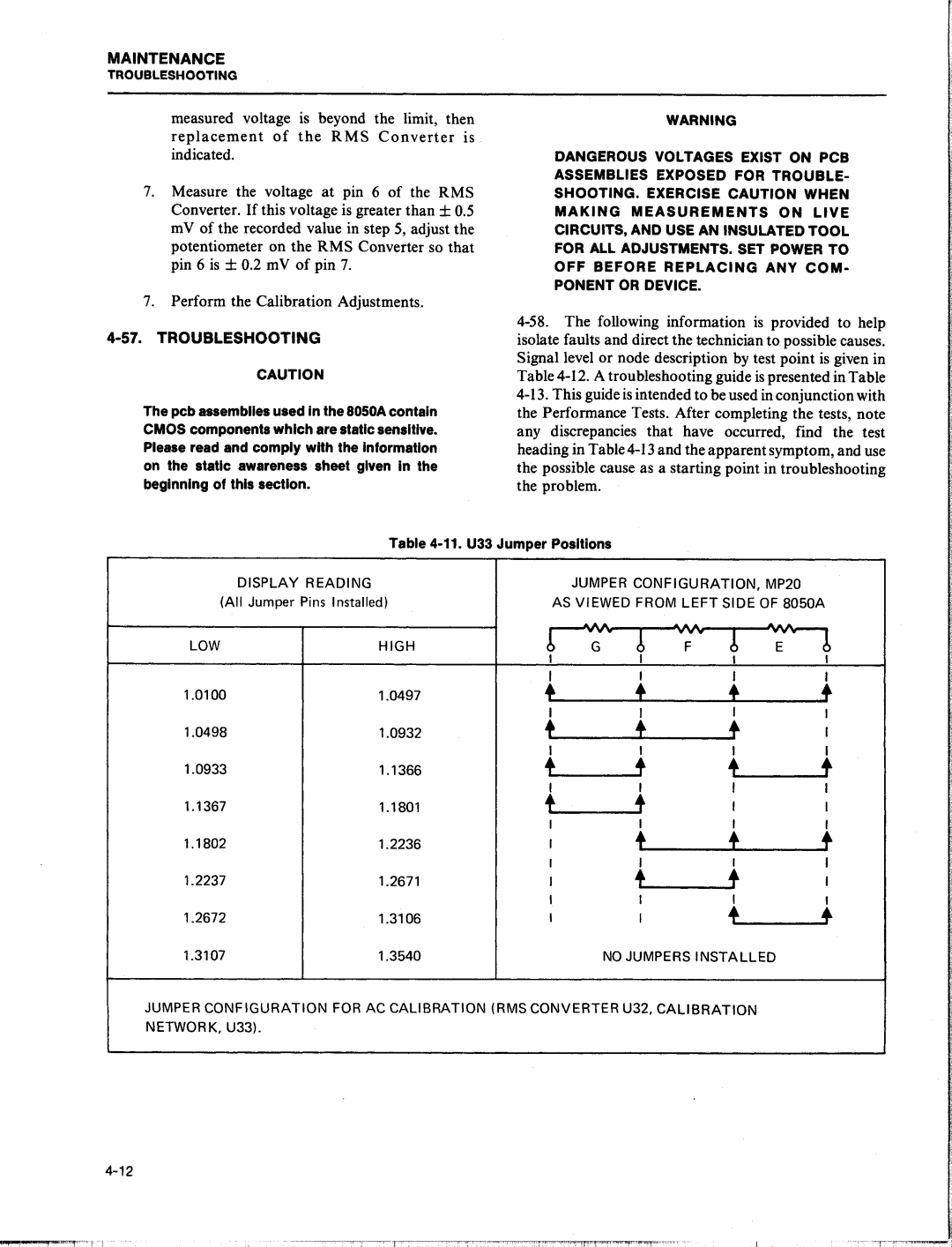 Fluke 8050A manual 