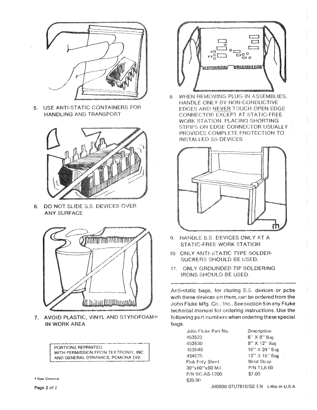 Fluke 845AR manual 