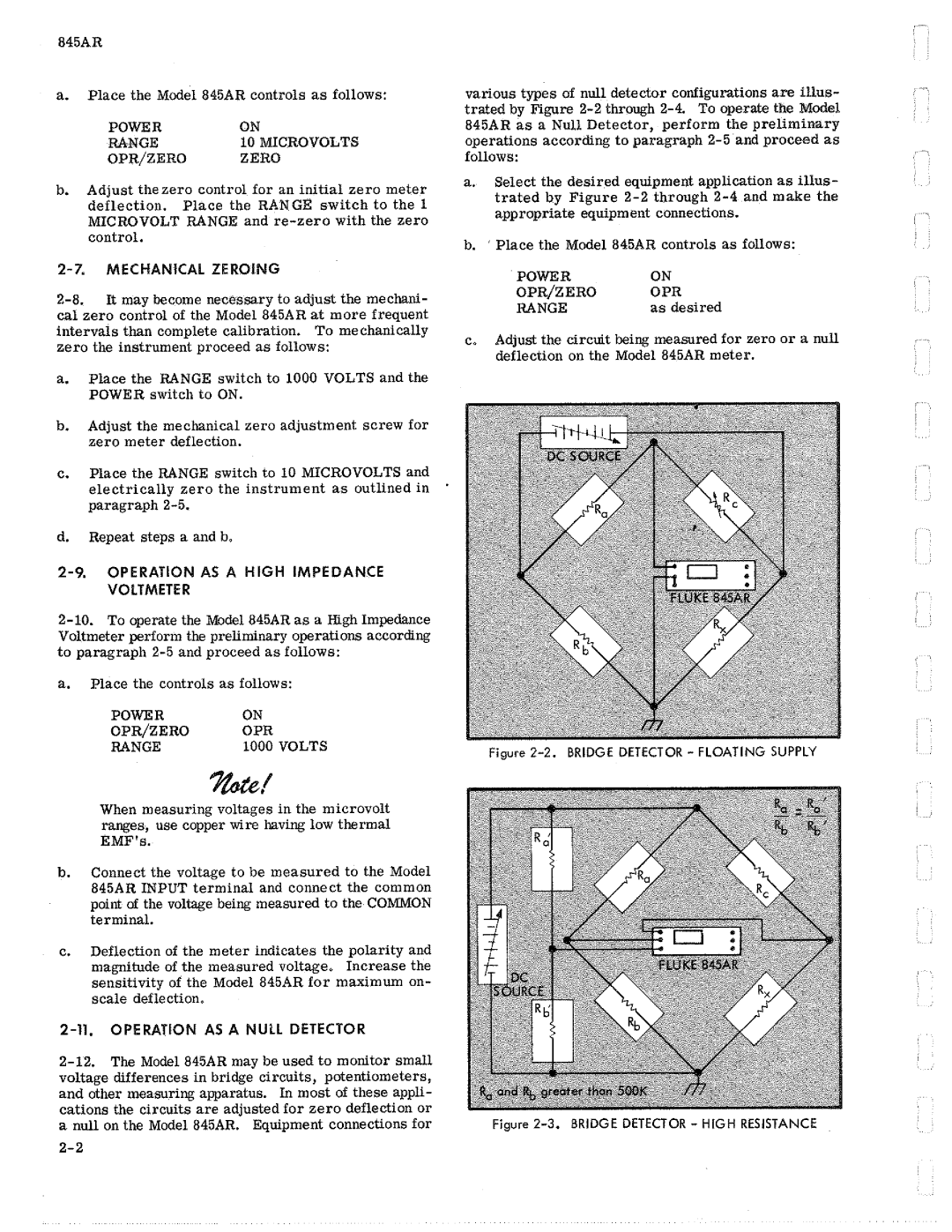 Fluke 845AR manual 