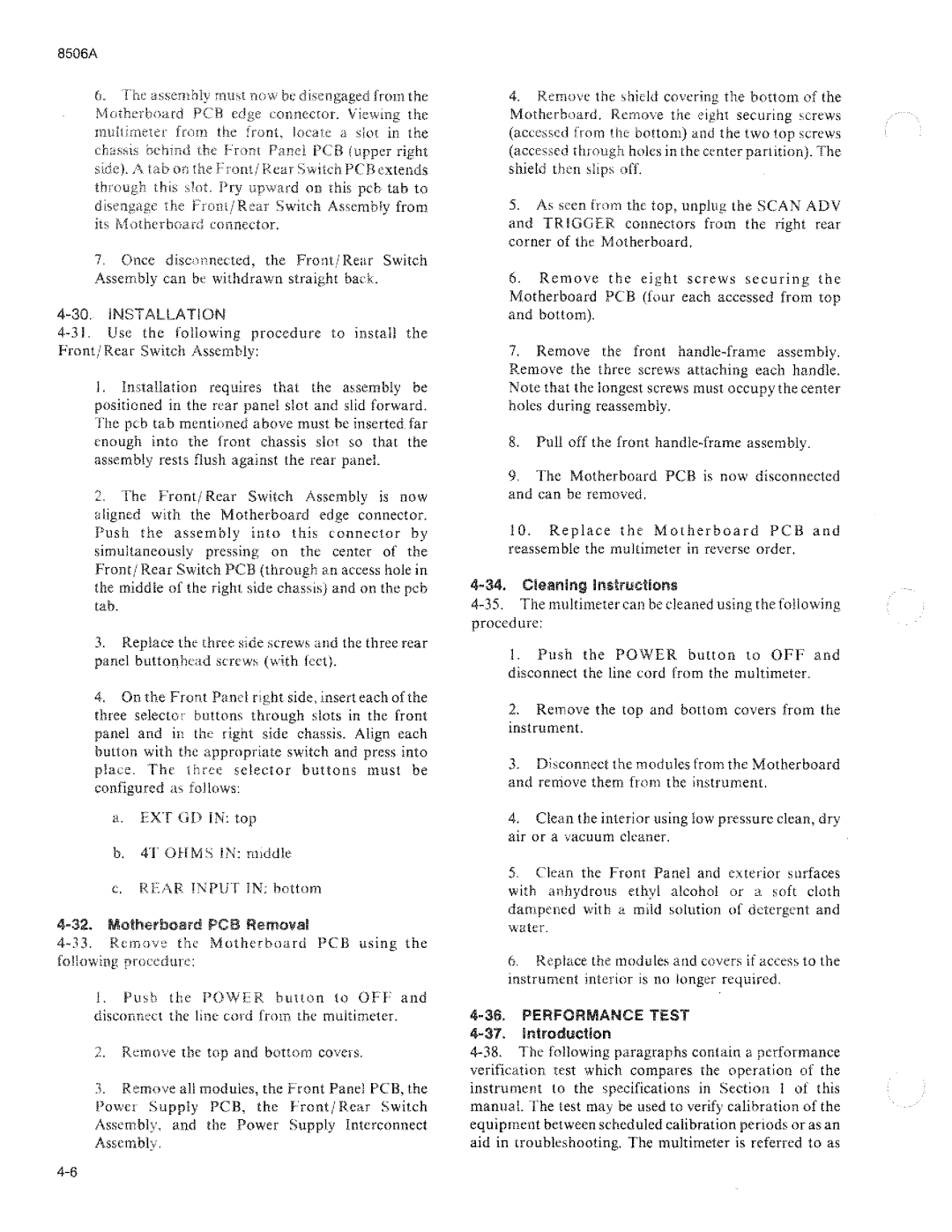 Fluke 8506A manual 