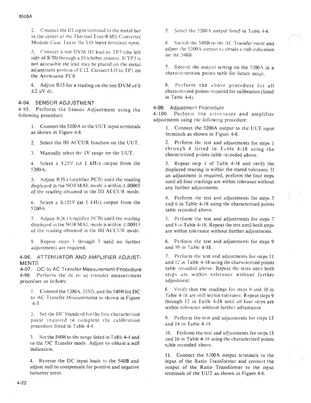 Fluke 8506A manual 