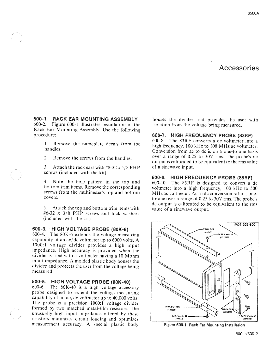 Fluke 8506A manual 