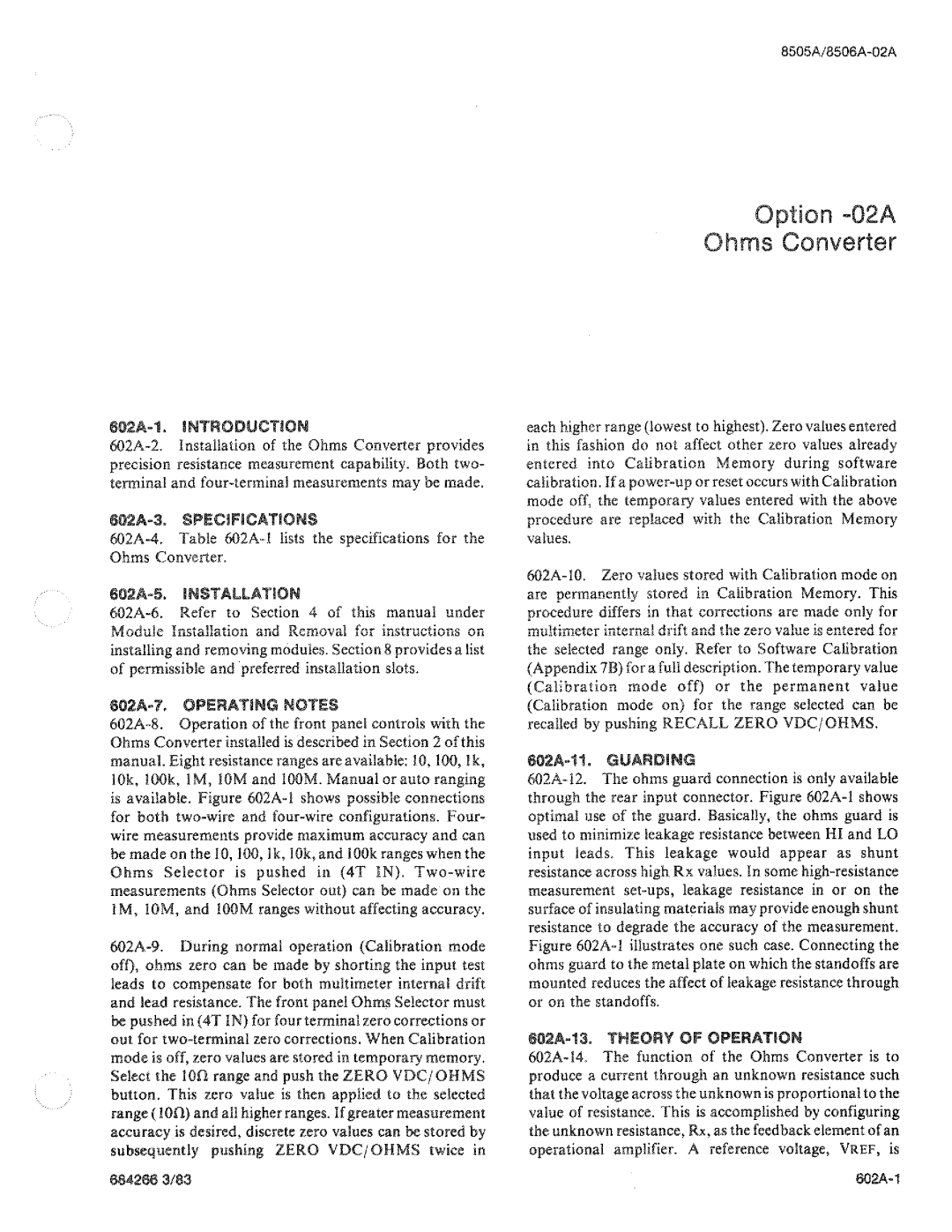 Fluke 8506A manual 