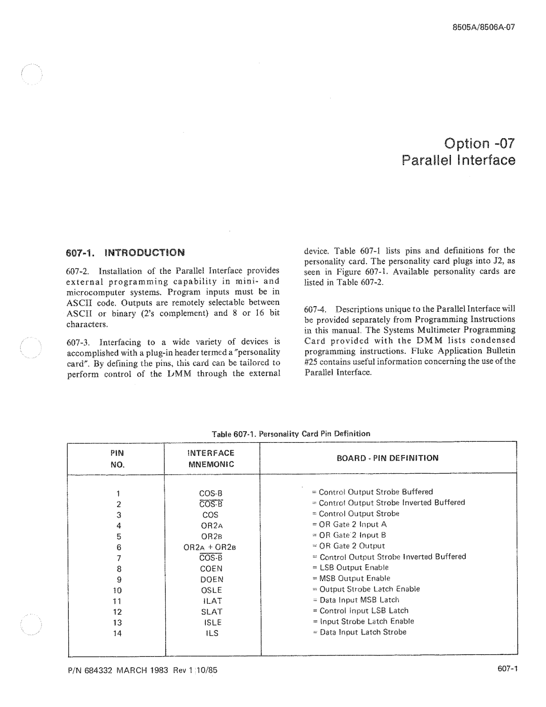 Fluke 8506A manual 