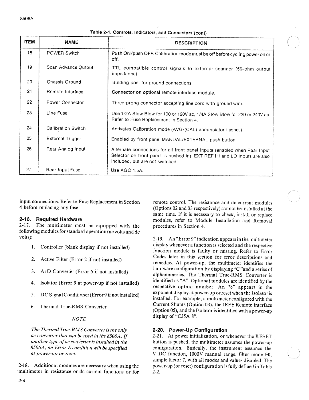 Fluke 8506A manual 