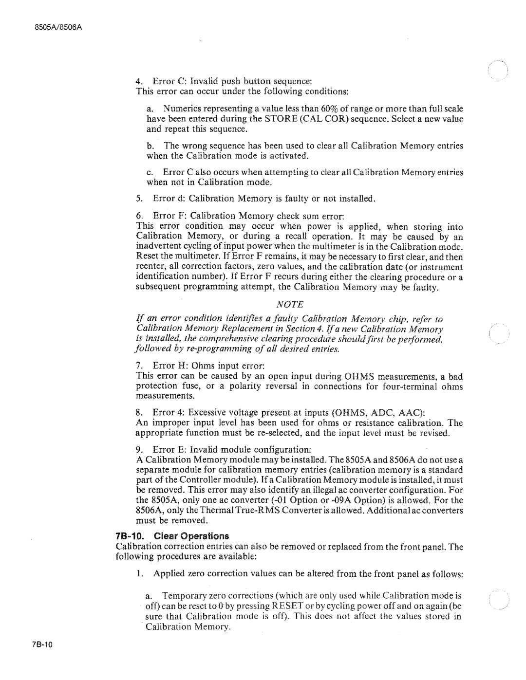 Fluke 8506A manual 